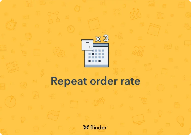 What is repeat order rate?