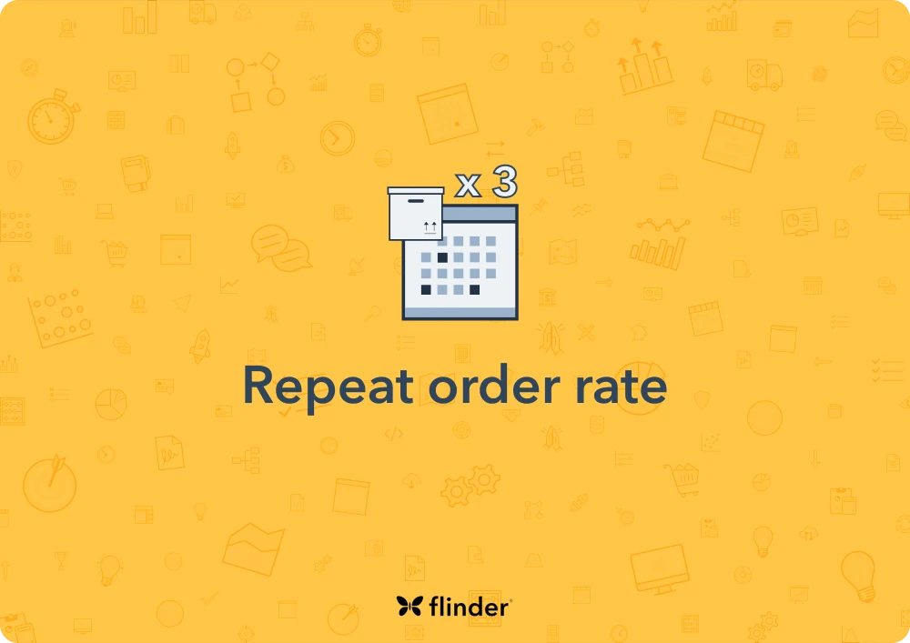 What is repeat order rate?