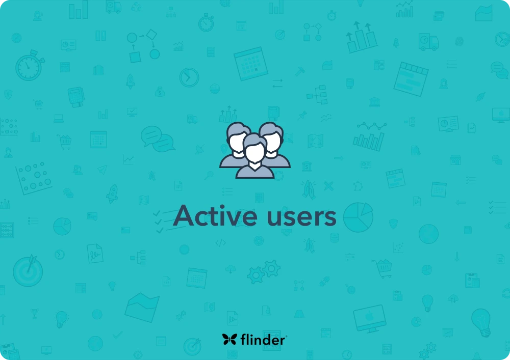 What is active users?