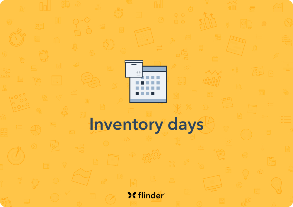 How do you calculate inventory days?