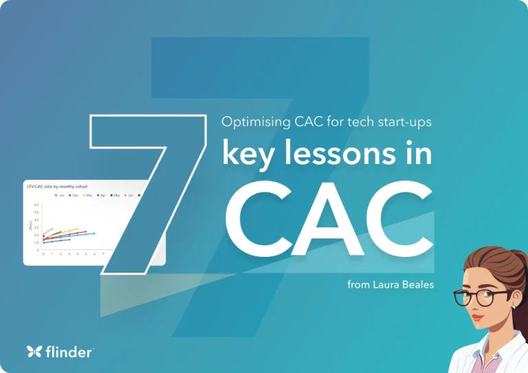 7 Key lessons from Laura Beales on optimising CAC for tech start-ups
