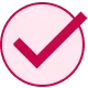 Tick checkmark icon